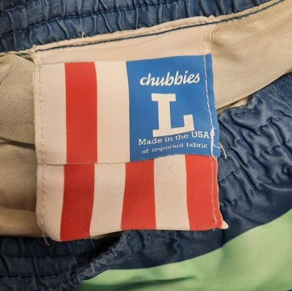 CHUBBIES (Men's Large) Striped Swim Trunks "Me Likey the Stripey" - Picture 7 of 10